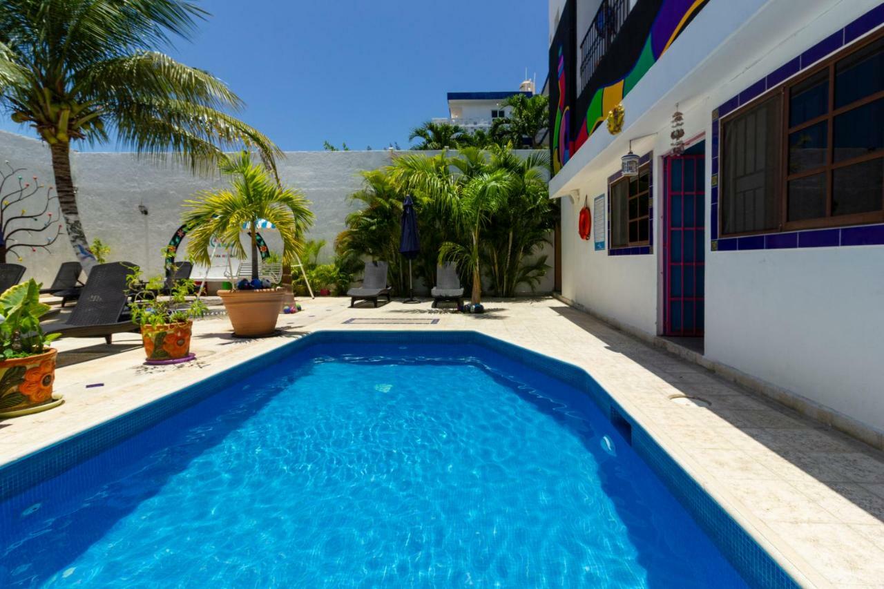 Mexicasa Cancun Hostel Ngoại thất bức ảnh
