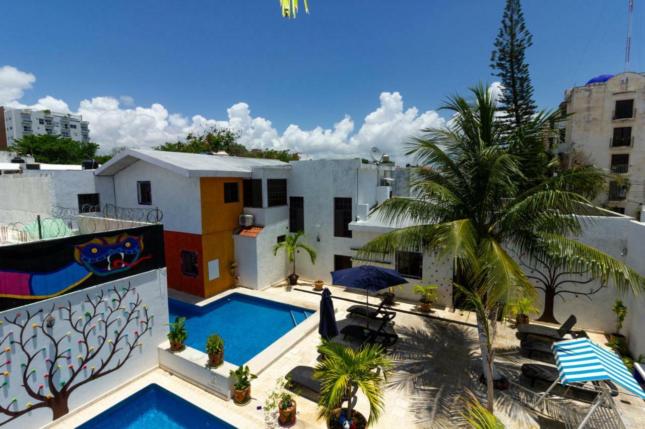 Mexicasa Cancun Hostel Ngoại thất bức ảnh